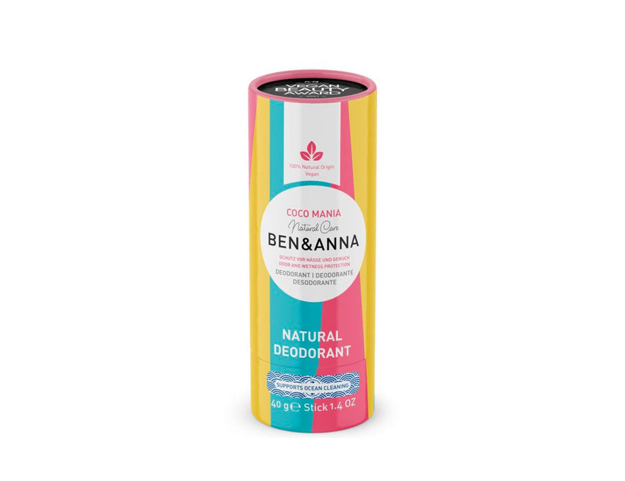 Ben Anna Deodorant dans Papertube Coco Mania 40 grammes