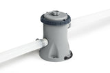 Bestway -kassettfilterpumpe 1,2 m³ U 12V grå
