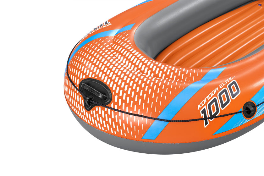 Beschte Kondor 1000 onverdlatbar Boot 1 Persoun orange