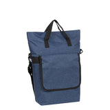 Vëlo fällt Shopper Vëlo Bag mat Schëller Stamm Nylon 12l Navy