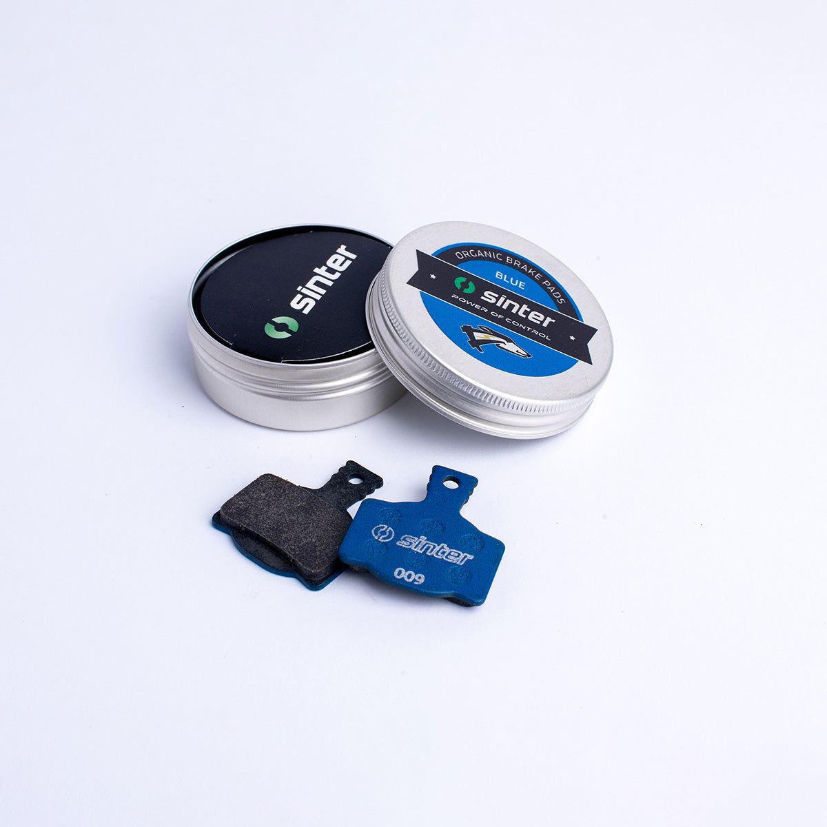 Blocs de frein à disque bleu électrique