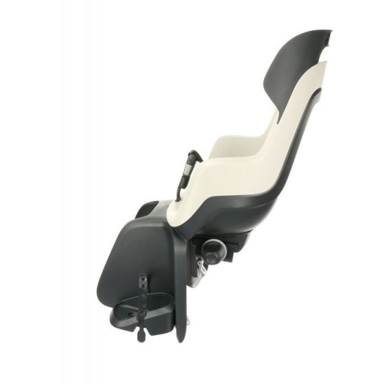 Bobike child seat behind Maxi Go carrier confirmation Creme