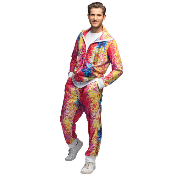 Boland Disco Dude Track Situit Men Tamaño multicolor XL