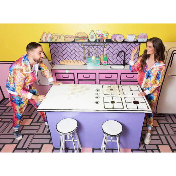 Boland Disco Dude Track Situit Men Tamaño multicolor XL