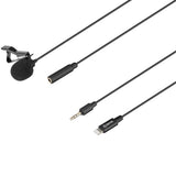 Boya Clip-on Lavalier Microphon BY-M2 pro iOS