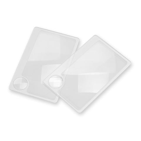Carson Zakloep WM-01 2.5X Format CreditCard Loupe z 6x Spot obiektyw