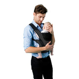 Chipolino Bobby Ergonomic Baby Carrier con cappuccio ebano