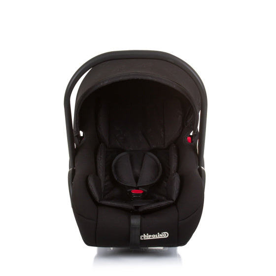 Chipolino Amore Autositz mit Adaptern 40-85 cm Gruppe 0+ Obsidian Schwarz