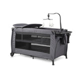 Chipolino Bella Folding Camp Bed With Changing Pad Granite