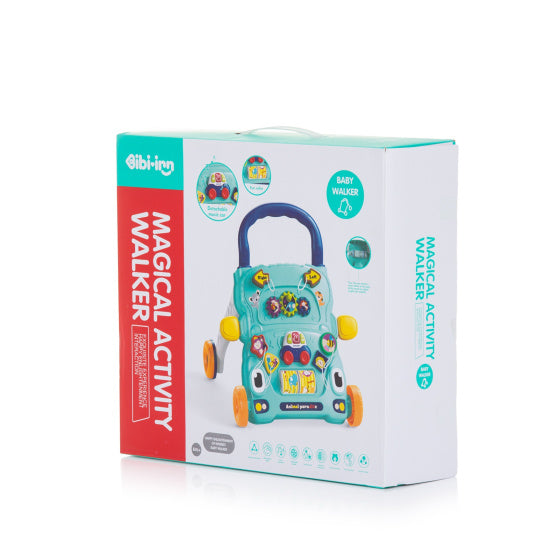 Chipolino Funny Animals Walker with GameAuto Music Blue