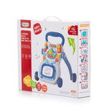 Chipolino Funny Game Loopwagen met Piano, Telefoon Tekenbord Blauw