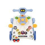 Chipolino car 3-in-1 walker with toy car music blue