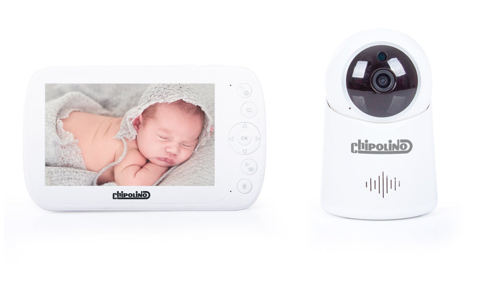 Chipolino baby monitor with camera 5 LCD display baby monitor