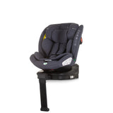 Chipolino Tourino auto siège i-size 40-150 cm isofix 360 ° granit gris foncé