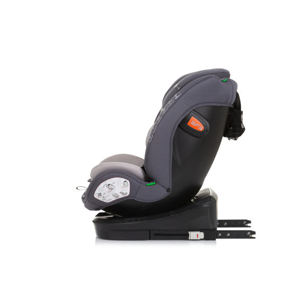 Chipolino autostoel i-size 40-150 cm isofix 360° granite grijs