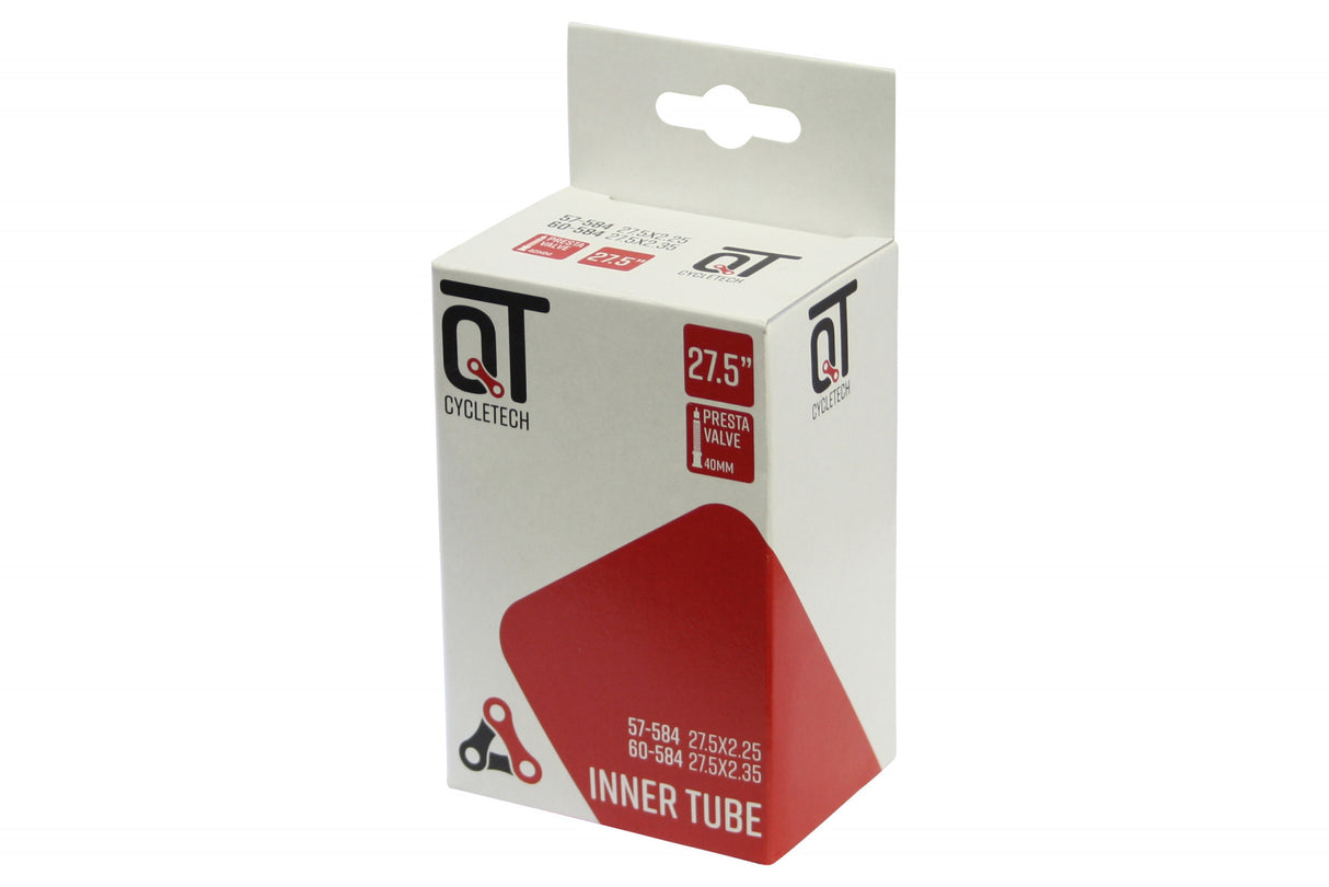 Qtcychectech QT Inner Tube SV19 27 tommer 57 60-584 SV 40 mm 2217400