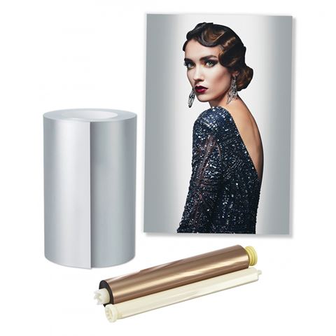 DNP Paper Metallic 1 rotolo � 200 pezzi. 15x20 per DS620