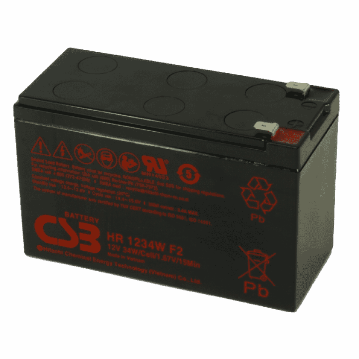 Batterie CSB CSB UPS Remplacement de la batterie SET RBC17