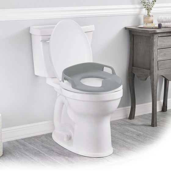 Dolu 3-in-1 Educational Plaspot with toilet reducer White Gray