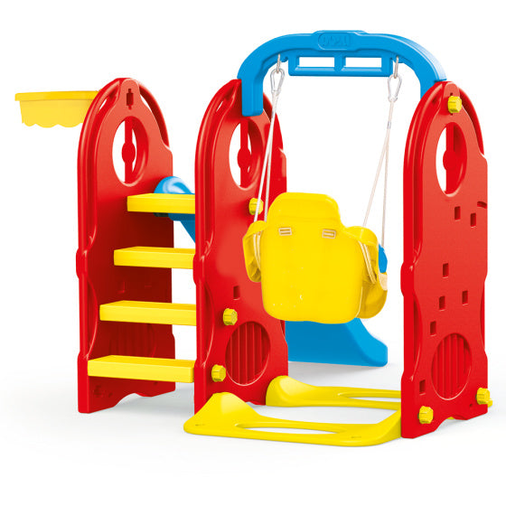 Dolu 4-in-1-Spielset mit Folie und Swing Blue Rot