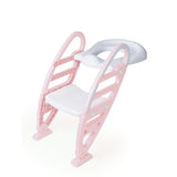 Dolu Educational Toilettrainer con escalera de inodoro Reder rosa