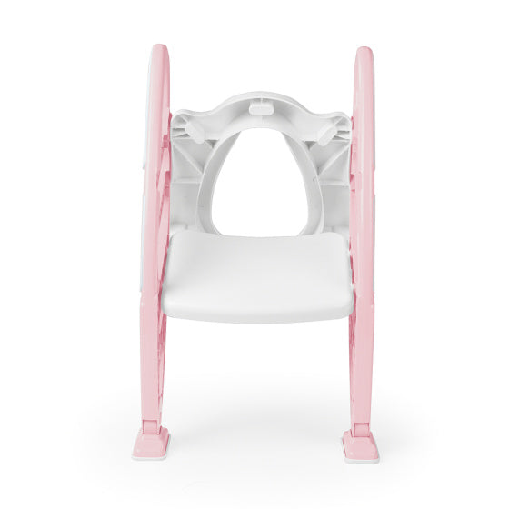 Dolu Educational Toilettrainer con escalera de inodoro Reder rosa