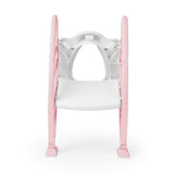 Dolu Educational Toilettrainer con escalera de inodoro Reder rosa