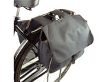DRESCO Basis Shopper duebel Vëlo Bag 26 Liter Nylon schwaarz