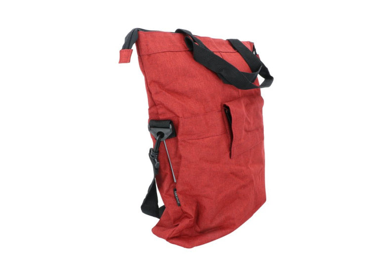 Dresco enkelt cykelpose og shopper 18 liter rød