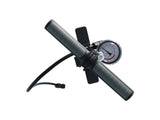 Dresco Bicycle Pump Manómetro 52 cm Dunlop, Presta, Schrader Valiel Silver