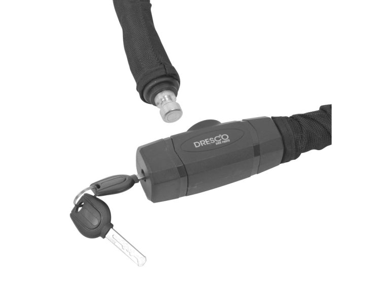 Dresco Paieserslot Cable 100 cm de acero inoxidable de 3 piezas Negro