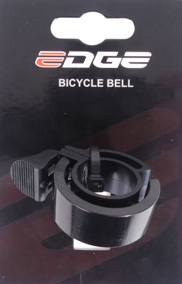 Kant fietsbel aeroring - sort