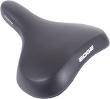 Bicycle saddle Edge Towny with Memory Foam - Black