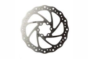 Brzdový disk 160 mm 6 otvorů Ocelové stříbrné