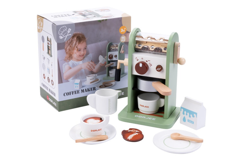 Dorjee kaffemaskine junior træ myntgrøn
