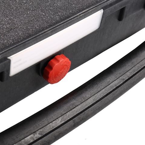 Casos de explorador Red Line 9413 Case de armas con espuma con mechón