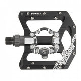 Exustar Click Pedal MTB 9 Set nero da 16 pollici