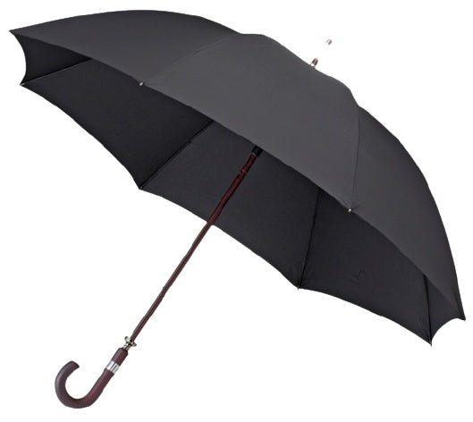 Falcone Golfparaplu with hand opening Ø 130 cm Black