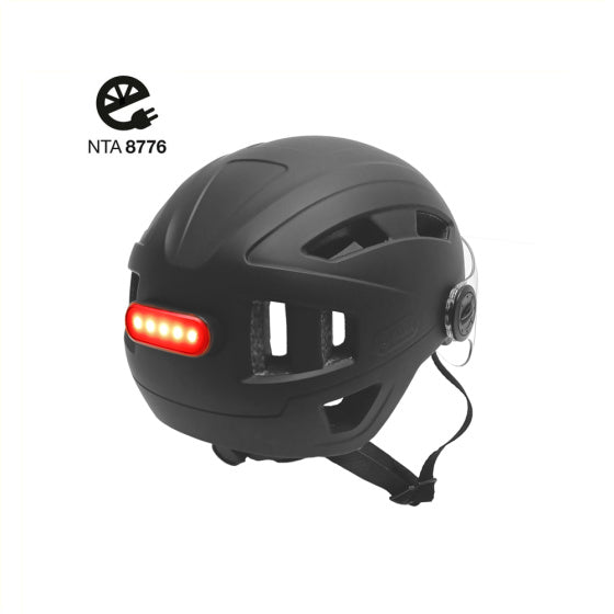 Hjelm visir Matte sort størrelse 51-54 cm (s)
