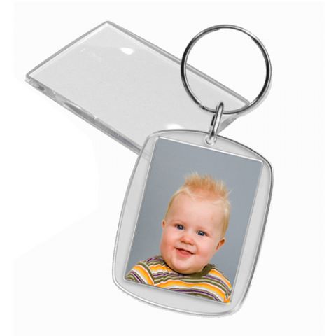 Benel Photo Key Ring 35x45 Clear 50st.