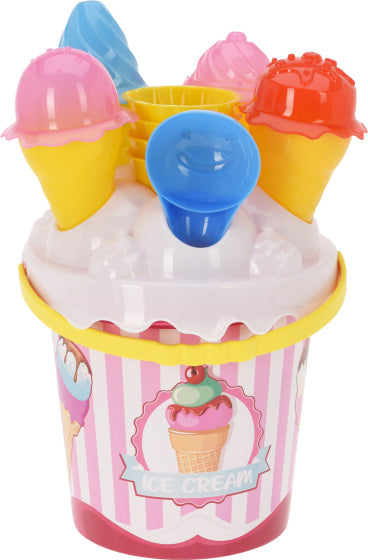 Free and Easy Strandmaker with ice creams 11-piece pink