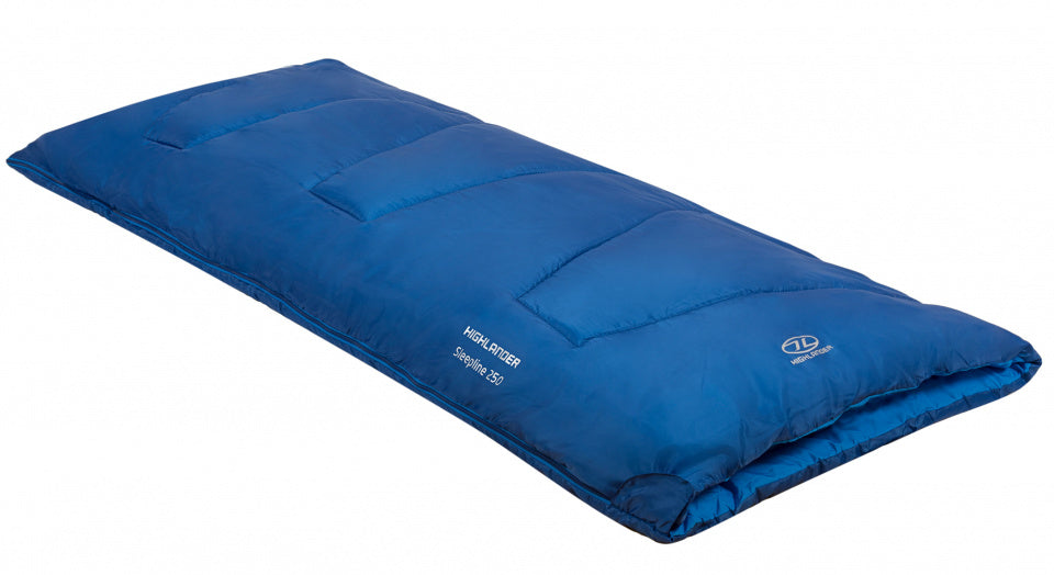 Highlander Sleepline 250 Spací pytel obálka 195 cm modrá