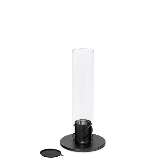 Höfats Spin 90 Atmosfera Lantern Acciaio inossidabile 19 x 40,5 cm nero