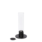 Höfats Spin 90 Atmosfera Lantern Acciaio inossidabile 19 x 40,5 cm nero