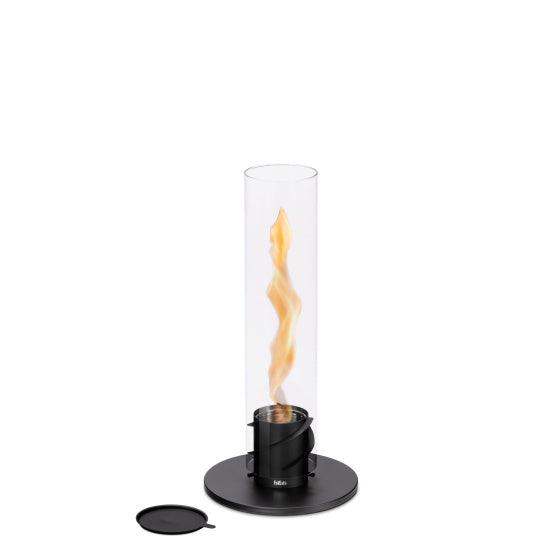 Höfats Spin 90 Atmosfera Lantern Acciaio inossidabile 19 x 40,5 cm nero