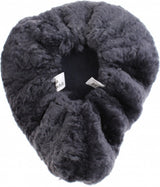 zadeldekje schapenvacht grijs 28 cm