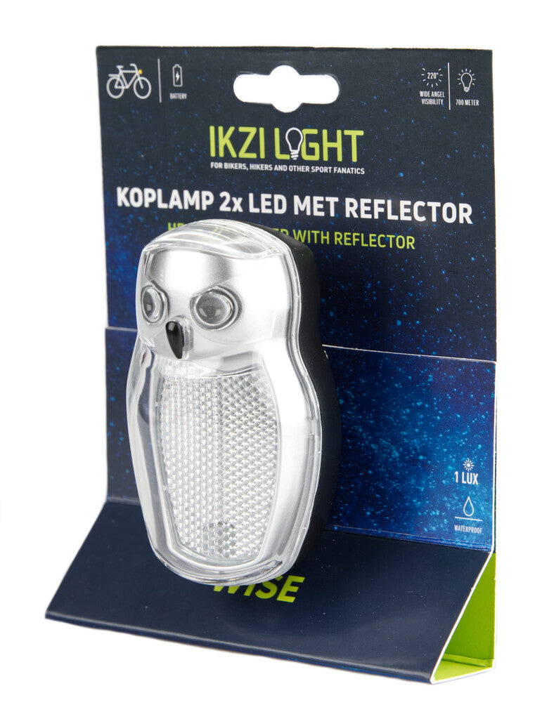 Faro reflector de la corona confirmación de perno 2x LED blanco
