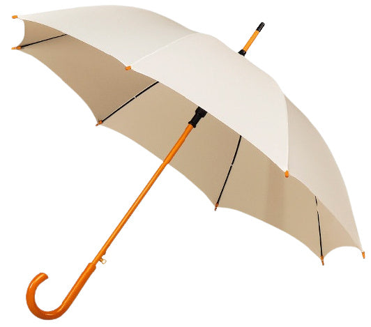 Impliva Hochzeits paraplu automatisch 102 cm Polyester weiß