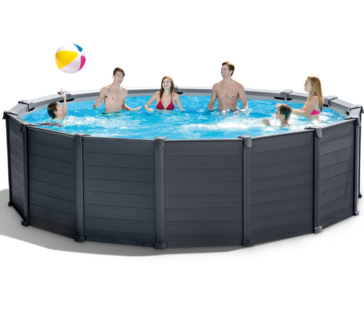 Intex grafittpanel Svømming Pool 478 x 124 cm