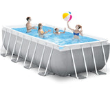 Intex Prism Frame Swimming Pool 488 x 244 x 107 cm Rektangulär pool
